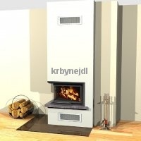 krbová sestava s bočním prosklením